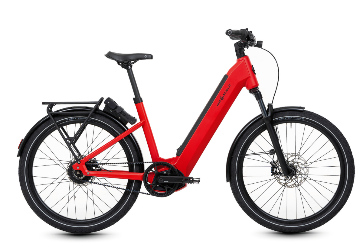 HNF Nicolai UD4 All Terrain Enviolo Sähköpyörä – Musta | Korkealaatuinen Sähköpyörä