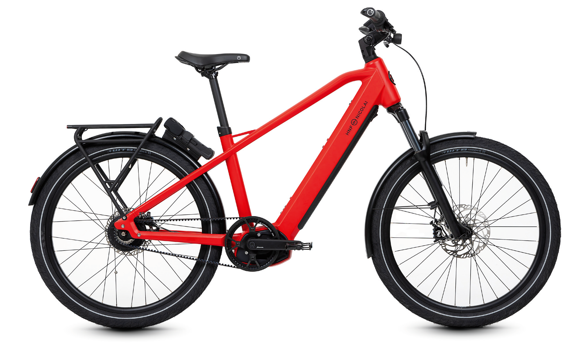 HNF Nicolai XD4 All Terrain – Musta Sähköpyörä | Korkealaatuinen Sähköpyörä Kaikille Alustoille - Image 2