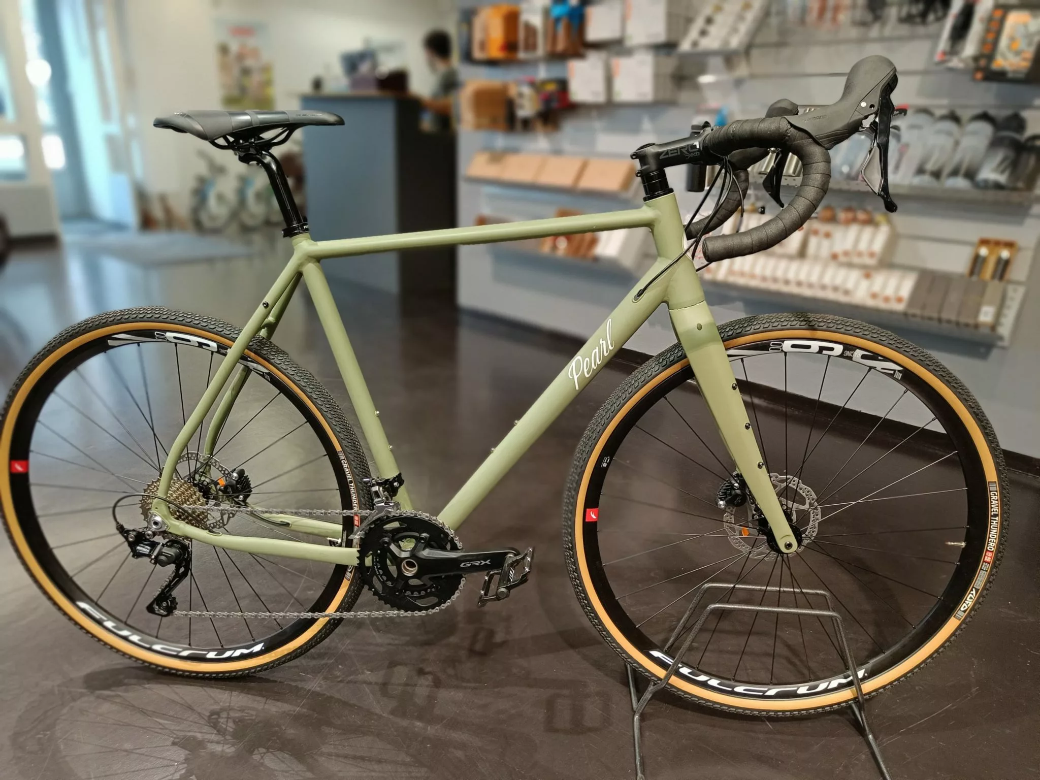 Shimano GRX 400 2x11-vaihteinen maastopyörä Pearl Gravel AL 400 - Polkupyörät