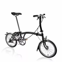 Brompton Explore Black Low – S6L - Taittopyörä - Musta