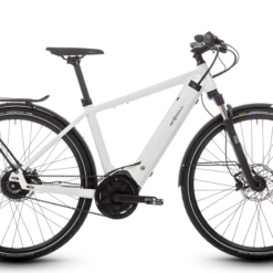 HNF Nicolai SD3 Urban Miesten Sähköpyörä – Valkoinen | Korkealaatuinen Sähköpyörä Kaupunkiajoon