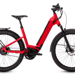 HNF Nicolai UD3 All Terrain Unisex Sähköpyörä - Punainen | Kestävä ja Tehokas Sähköpyörä