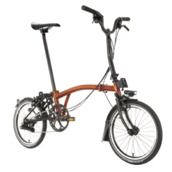 Brompton C Line Urban Flame Lacquer – Mid - Taittopyörä | Korkea Laatu & Tyylikäs