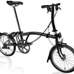 Brompton C Line Explore Black – Low (S6L) - Taittopyörä - Kevyt ja Kätevä