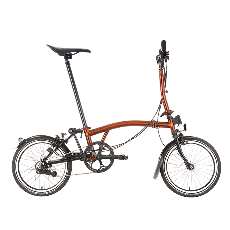Brompton C Line Urban Flame Lacquer – Mid - Taittopyörä | Korkea Laatu & Tyylikäs - Image 5