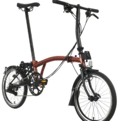 Brompton C Line Explore Flame Lacquer – Low (S6L) - Taittopyörä - Vapaa-ajan ja kaupunkiajoon