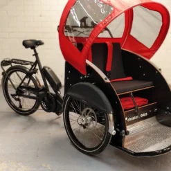 Christiania Bikes Sähköavusteinen Riksapyörä Shimano Steps Moottorilla - Sähköpyörä Lasten ja Tavaroiden Kuljetukseen