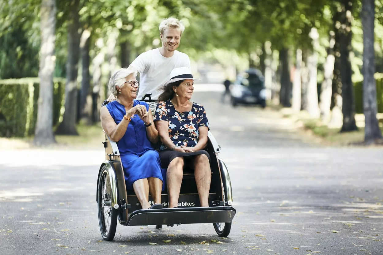 Christiania Bikes Sähköavusteinen Riksapyörä Shimano Steps Moottorilla - Sähköpyörä Lasten ja Tavaroiden Kuljetukseen - Image 3
