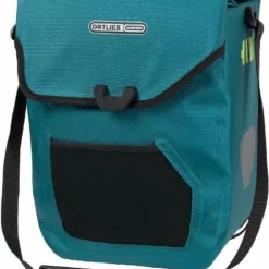 Ortlieb E-mate Sähköpyörän Sivulaukku Turkoosi - Kestävä ja Vesitiivis Pyörälaukku