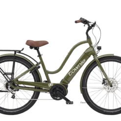 Electra Townie Path GO! 5i Unisex Sähköpyörä – Oliivi Väri | Electra Sähköpyörät