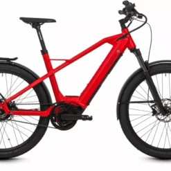 HNF Nicolai XD3 All Terrain 45 Km/h Sähköpyörä - Punainen | Tehokas ja Kestävä Sähköpyörä