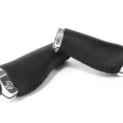 Schindelhauer Ergo Nahkagripit – Musta 138/103mm | Korkealaatuinen polkupyörän lisävaruste