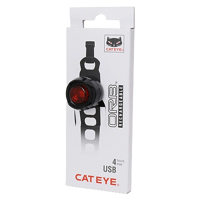Cateye ORB USB-ladattava Takavalo - Kestävä ja Tehokas Pyöränvalo - Image 3