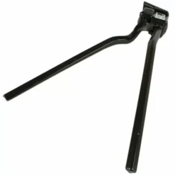 Pletscher Pitkä Y-tuplajalka – Musta | Korkealaatuinen Polkupyörän Tuki | Lisävarusteet