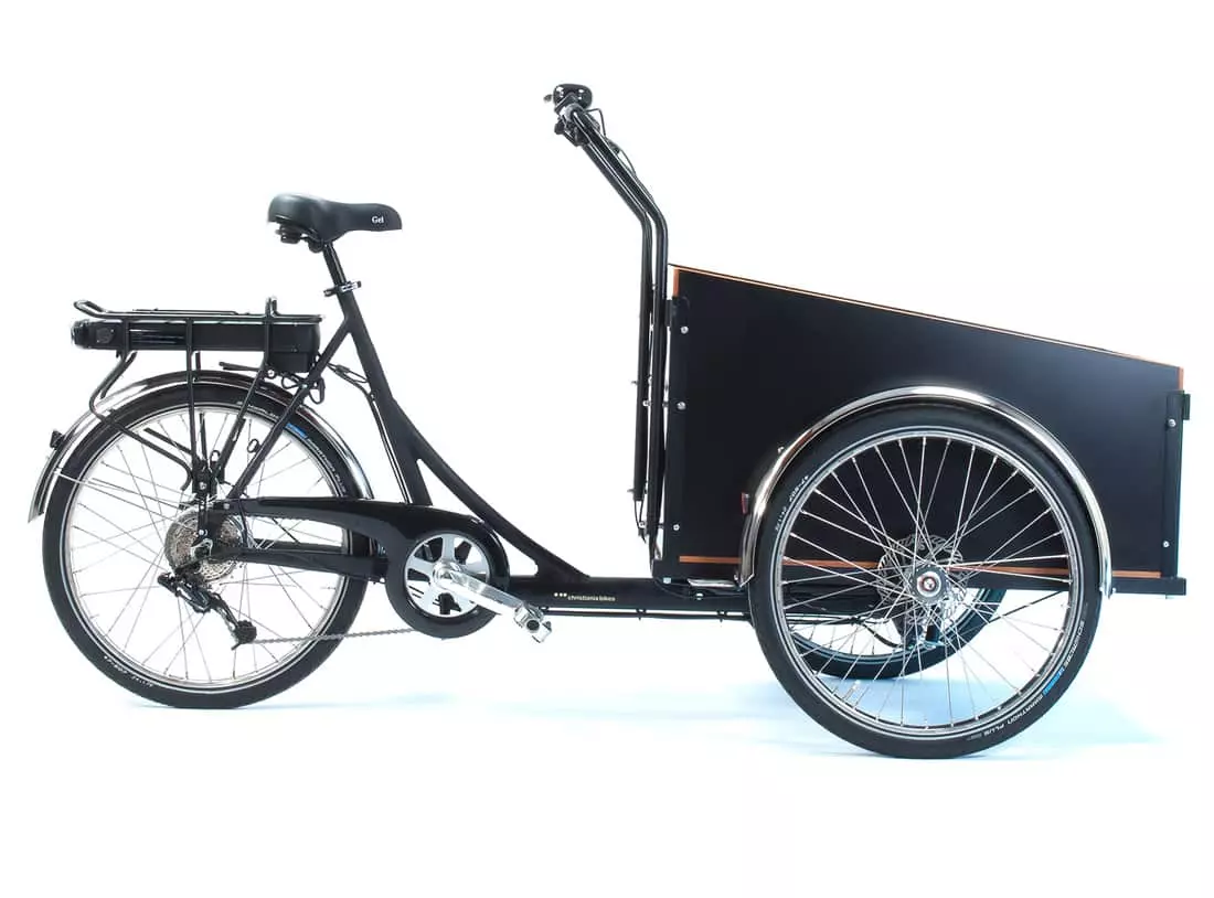 Christiania Bikes Light – Sähköavusteinen Laatikkopyörä | Korkealaatuinen Sähköpyörä