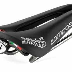 Selle SMP Composit Ergonominen MTB- ja Maantiepyöräily Satula – Musta | Korkealaatuinen Pyöräilylisävaruste