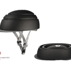 Closca Fuga Kokoon Taittettava Kypärä – Musta | Turvallinen ja Tyylikäs Pyöräilykypärä