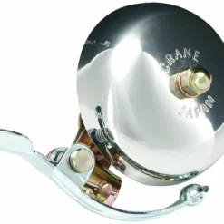 Crane Mini Suzu Soittokello – Kiiltävä Hopea | Elegantti Soittokello Lisävarusteisiin