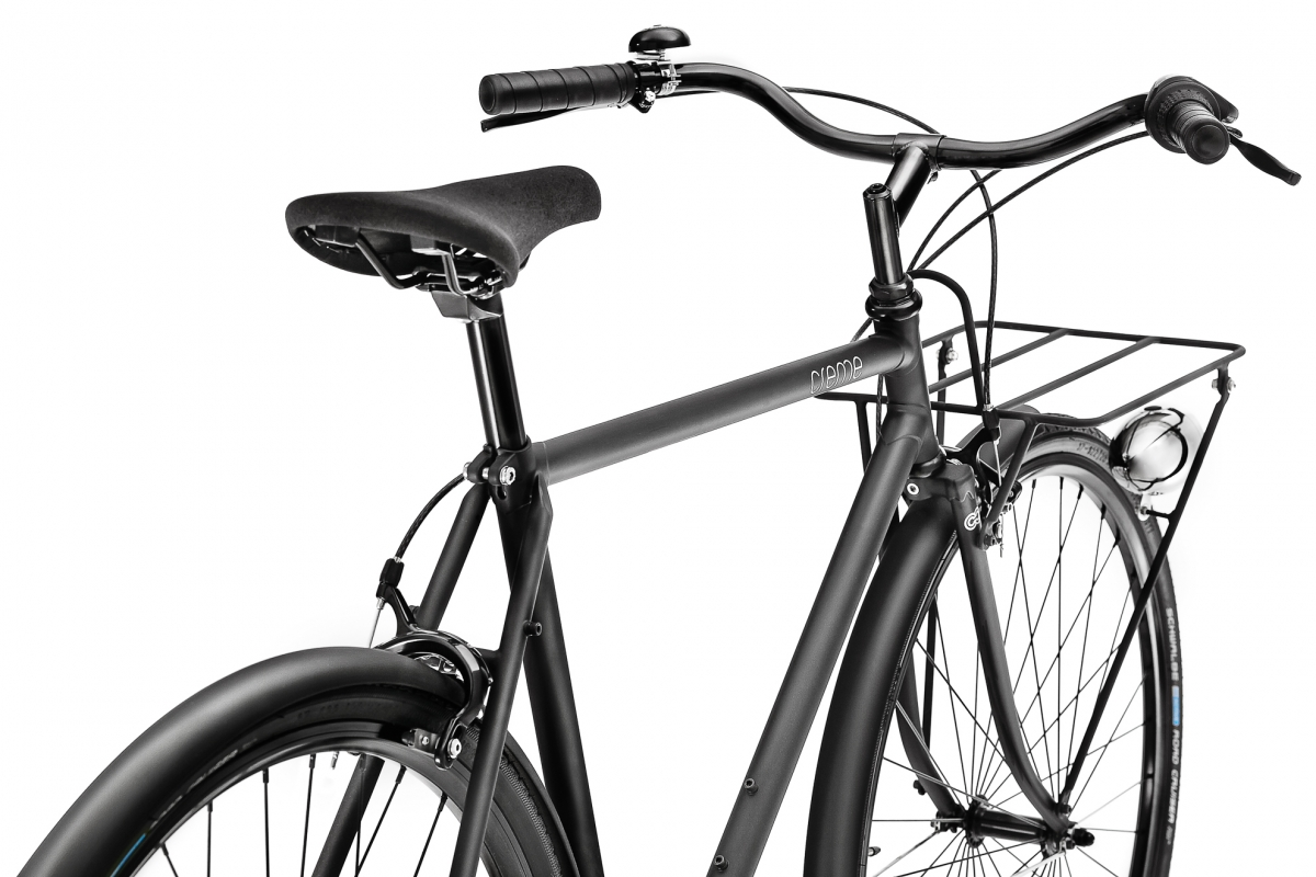 Cafe Racer Solo Miesten Polkupyörä – Musta | Korkealaatuinen ja Tyylikäs - Image 3