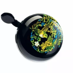 Electra Flora & Fauna Ding Dong Soittokello – Musta | Korkealaatuinen Soittokello