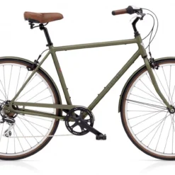 Electra Loft 7D Miesten 7-vaihteinen Pyörä – Matta Khaki Väri | Laadukkaat Polkupyörät