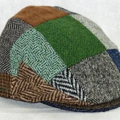 Hanna Hats Patchwork Tweed Lasten Lakki - Tyylikäs ja Laadukas Lisävaruste