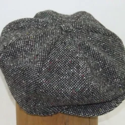 Hanna Hats Plain Tweed Eight Piece Cap - Klassinen Tweed Lippis - Lisävarusteet
