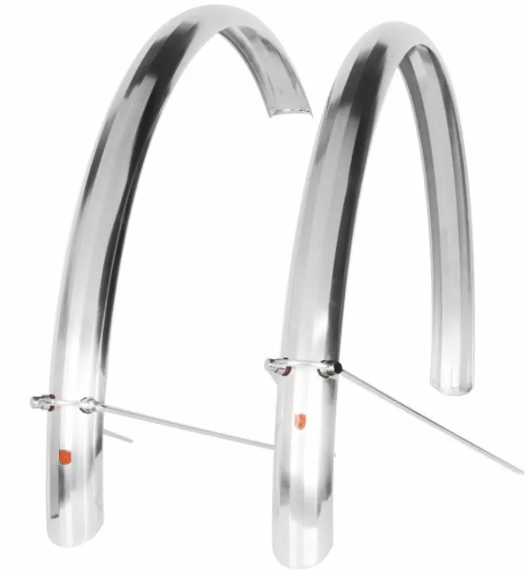 Velo Orange Facette Klassiset Alumiiniset Lokasuojat 45mm - Korkealaatuiset Pyörän Lisävarusteet