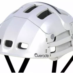 Overade Plixi Taittokypärä Valkoinen - Kevyt ja Turvallinen Pyöräilykypärä