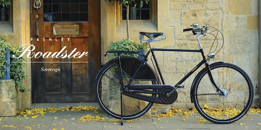 Pashley Roadster Sovereign 8v Miesten Pyörä – Musta | Klassinen Kaupunkipyörä - Image 3