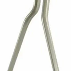 Pletscher Pitkä Y-tuplajalka – Hopea | Korkealaatuinen Polkupyörän Tuki | Lisävarusteet