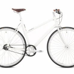 Schindelhauer Lotte 8-vaihteinen Naisten Pyörä - Kerman Valkoinen | Korkealaatuinen Kaupunkipyörä