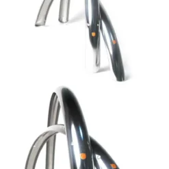 Velo Orange ATB 58mm 650B Alumiinilokasuojat – Hopea | Korkealaatuiset pyöränsuojat