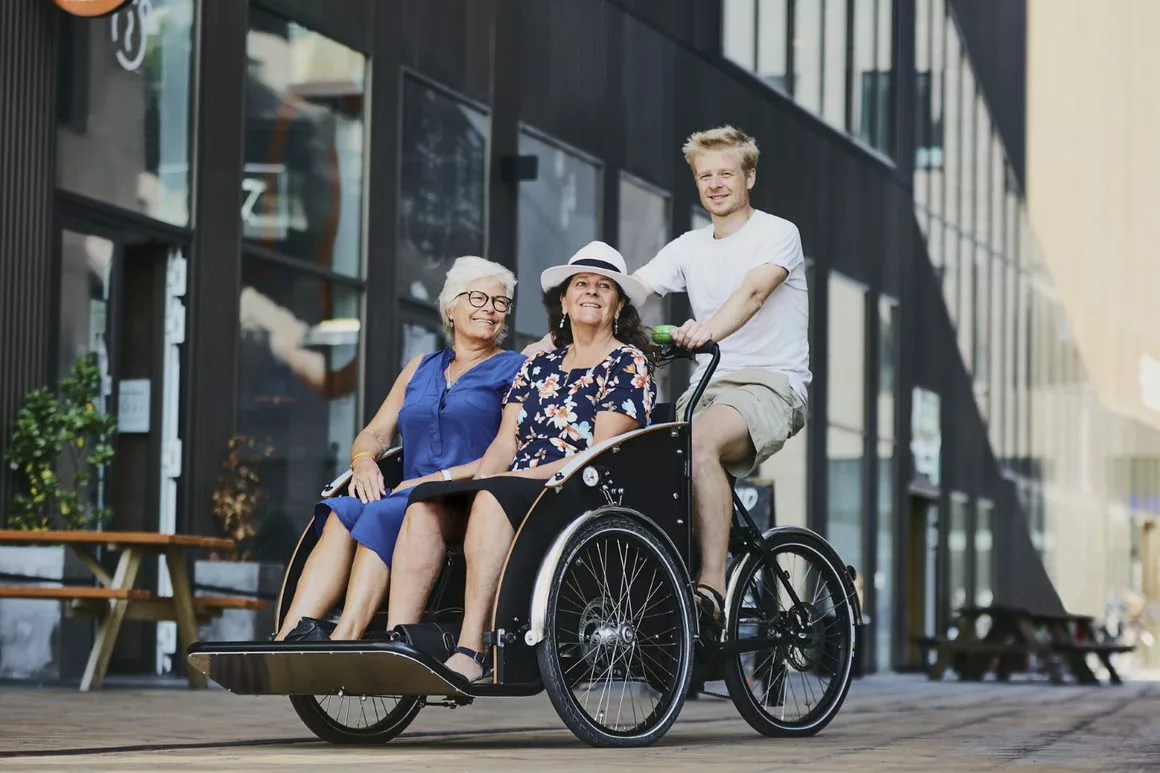 Christiania Bikes Sähköavusteinen Riksapyörä Shimano Steps Moottorilla - Sähköpyörä Lasten ja Tavaroiden Kuljetukseen - Image 4