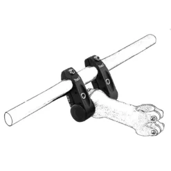 Tranz X Ohjaustangon Jatkopala 25.4 mm - Laadukas Lisävaruste Polkupyörillesi