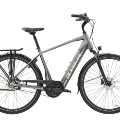 Trek District+ 7 Grey 500Wh Sähköpyörä - Tehokas ja Tyylikäs Kaupunkipyörä