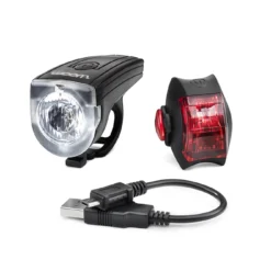 WOOM USB-ladattava Valosarja Polkupyörään - Tehokas ja Luotettava Pyöränvalaistus